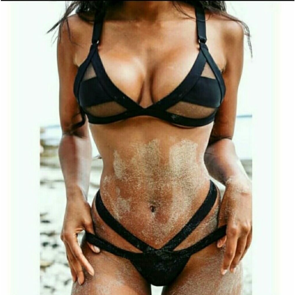 Sexy Thong Bikinis Hollow Out SwimwearWomen's Sex